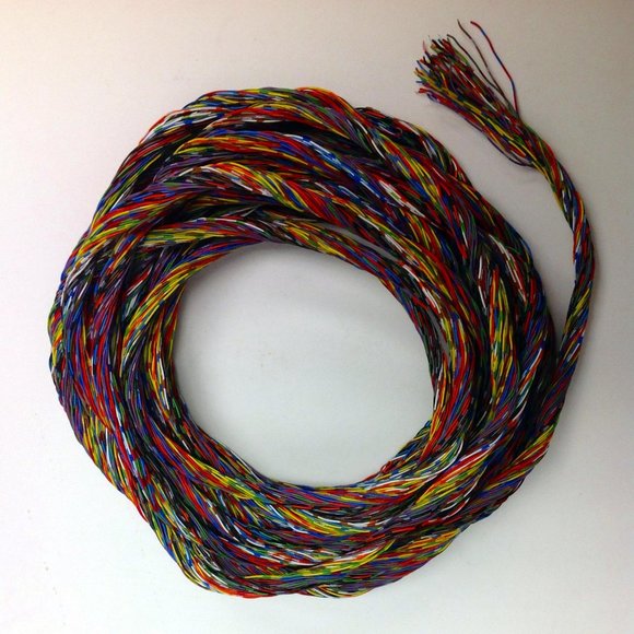 RARE! 50 x 36 Ft. Copper Telephone Wire - Picture 3 of 4